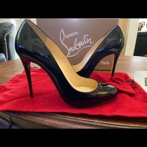 Christian Louboutin patent pumps
